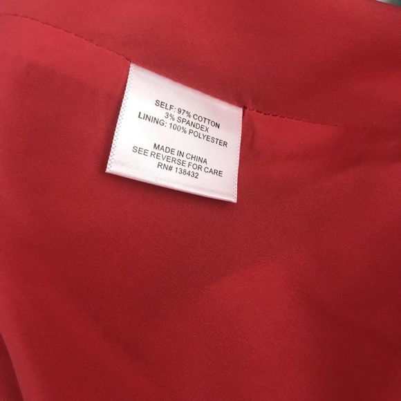 Modcloth Fervour Retro Orange Fit N Flare Dress Lg - Picture 7 of 7